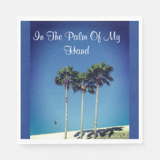 Handflatan Träd Pappersservett