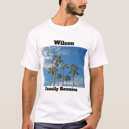 Handflatan Träd Paradise Family Reunion Keepsaké T Shirt