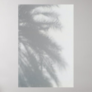 Handflatan träd poster