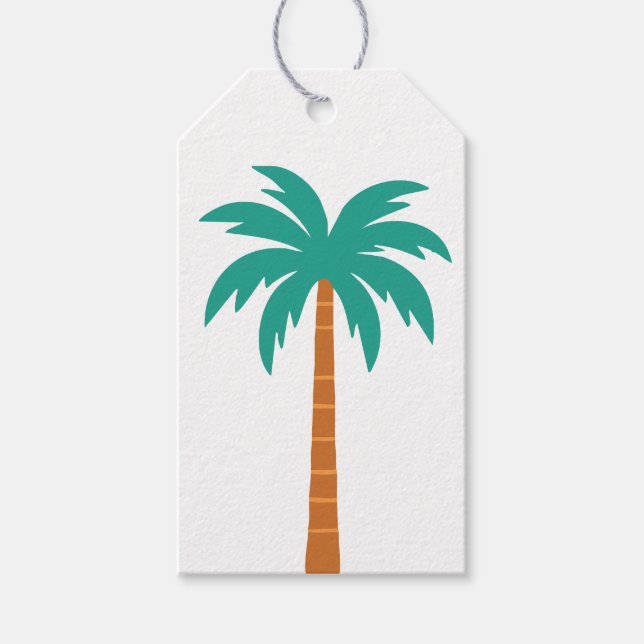 Handflatan Träd Presentetikett (Framsidan)