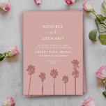 Handflatan Träd Romantik Suite Bröllop Inbjudningar<br><div class="desc">Inbjudan till Blommigt BröllopUpptäck skönheten i din kärlek-historia med vår fängslande bröllopsinbjudningssvit, med varm rosé, skakande ro guld och den ömtåliga nyansen av solnedgången rosa. Förbered en firande som är lika tidlös och värdefull som kärlek och som kastar en strålande glöd på din speciella dag. Underskattad elegans med en aning...</div>