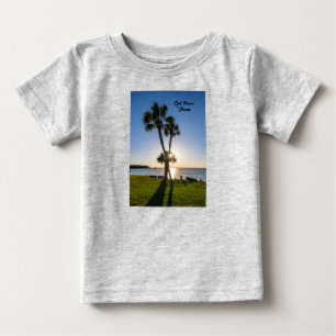 Handflatan Träd-saxar Silhouette Småbarn T-shirt
