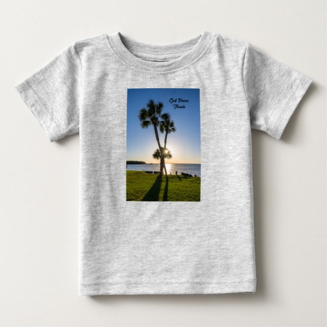 Handflatan Träd-saxar Silhouette Småbarn T-shirt (Framsida)