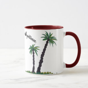Handflatan Träd Serenity Mugg