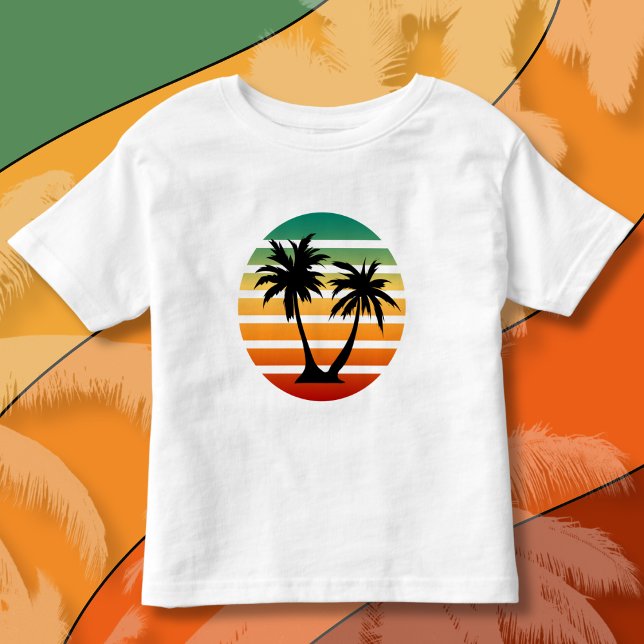 Handflatan Träd Silhouette Bra T Shirt (Palm Tree Sillhouette T-Shirt)