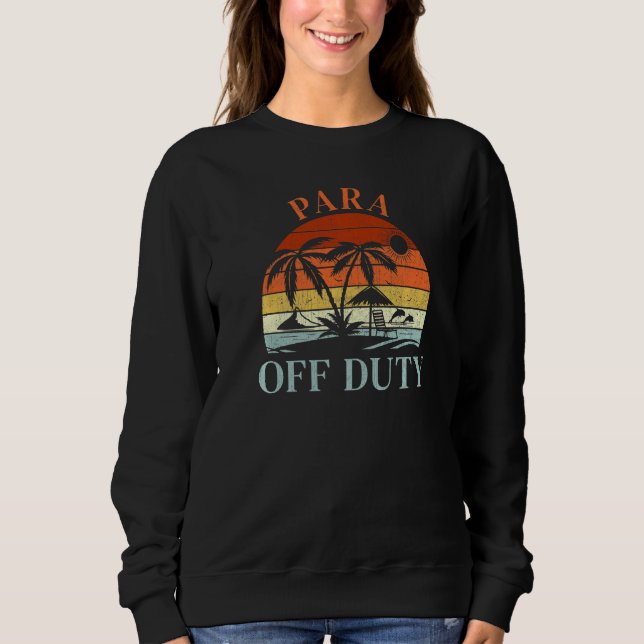 Handflatan Träd-stranden Sunset Retro Para, sommar T Shirt (Framsida)