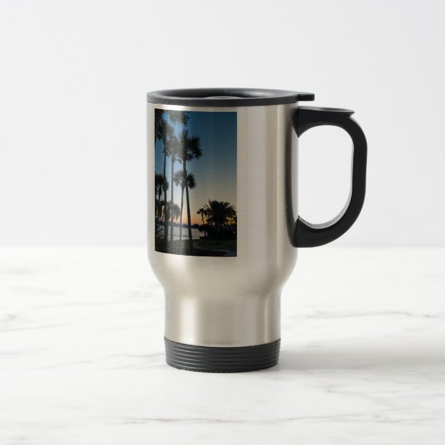 Handflatan Träd Sunrise Destin Florida Resemugg (Höger)