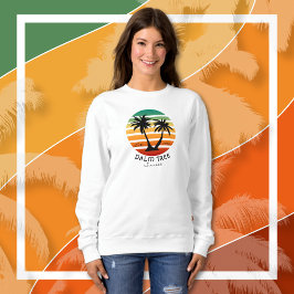 Handflatan Träd Sunset T Shirt