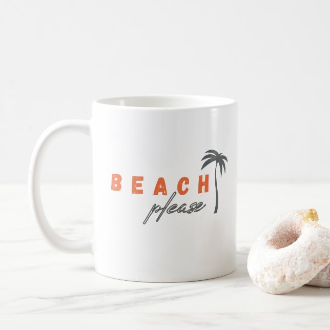 handflatan träd, tack. Mugg (Med munk)