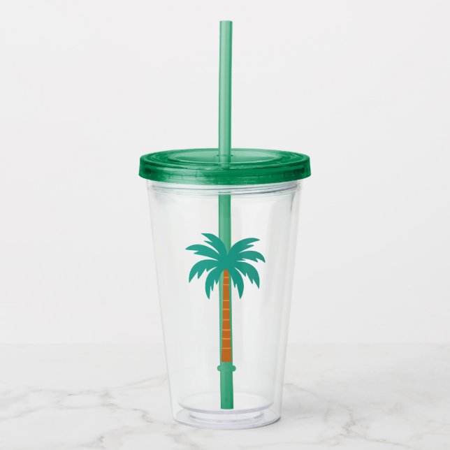 Handflatan Träd Take Away Mugg (Framsida)