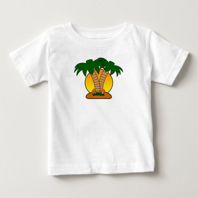 Handflatan Träd Tee Shirt (Framsida)