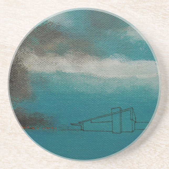 Handflatan Vår Brush Fire Fantasy-dagerplåt Underlägg (Framsidan)