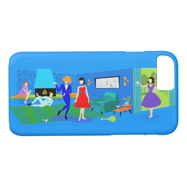 Handflatan Vår Cocktail Party iphone case Case-Mate iPhone Skal (Baksida (horisontal))