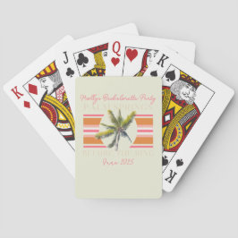 Handflatan Vår före Ring - Retro Bachelorette Casinokort