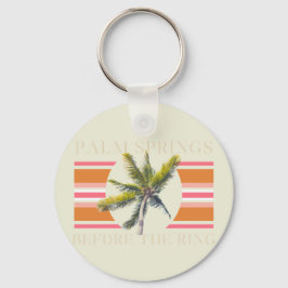 Handflatan Vår före Ring - Retro Bachelorette Nyckelring