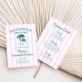 Handflatan Vår före Ringar Bachelorette Inbjudningar