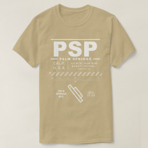 Handflatan Vår Internationell flygplats PSP Tee Sh