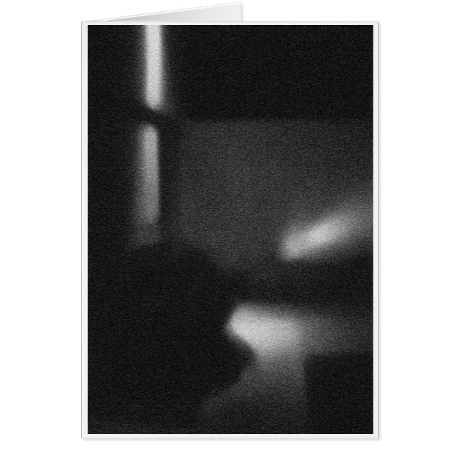 Handflatan Vår Patio Hälsningskort (Framsidan)