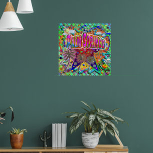 Handflatan Vår riskfaktor Poster