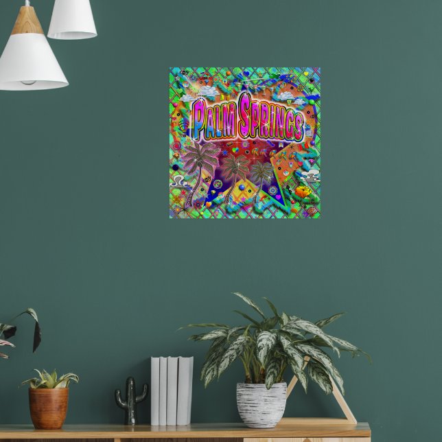 Handflatan Vår riskfaktor Poster (Vardagsrum 1)