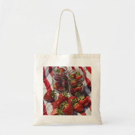 Handflatan Vår Rosa House Tote Bag | Retro Desert Tygkasse