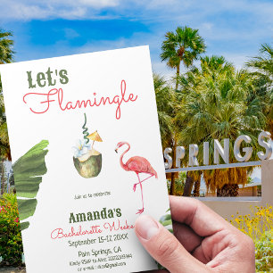 Handflatan Vår Sista lamingle Bachelorette Helg Inbjudningar