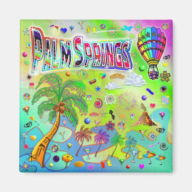 Handflatan Vår Timless Melody Magnet (Framsidan)