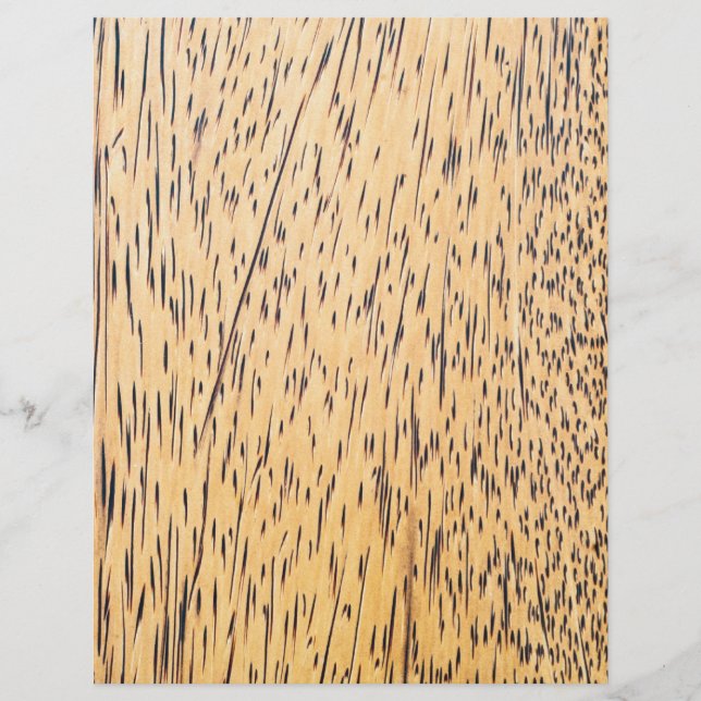 Handflatan-wood struktur reklamblad (Framsidan)