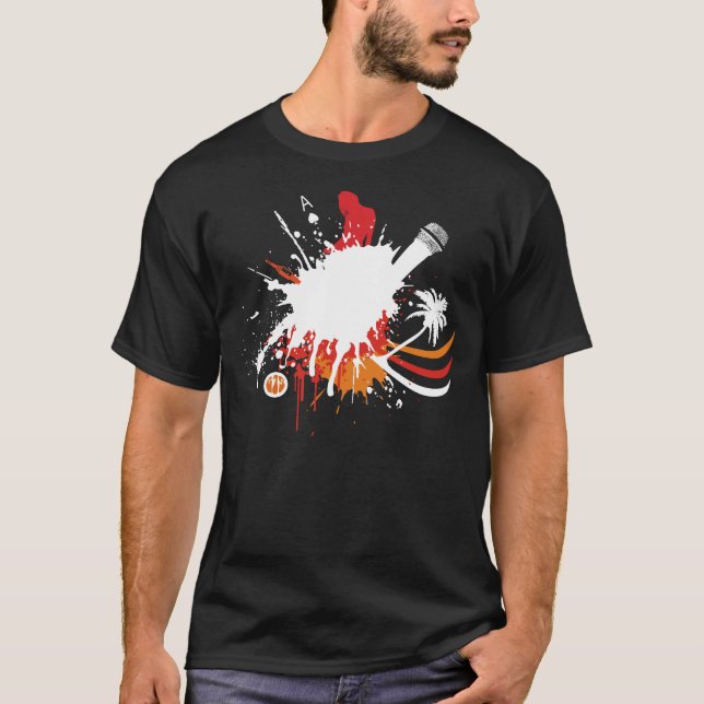 Handflatanbristning T-shirt (Framsida)