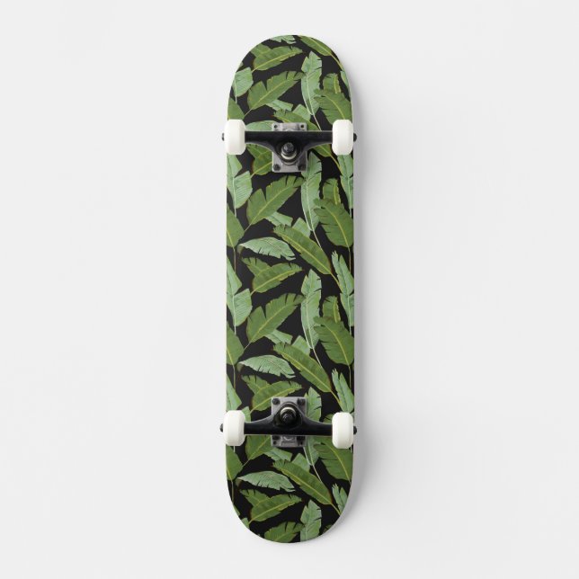 Handflatanlöv Mini Skateboard Bräda 18,7 Cm (Framsida)