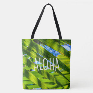 Handflatanormbunksblad, Kauai, Aloha den Tygkasse