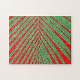 Handflatanormbunksbladpussel Pussel