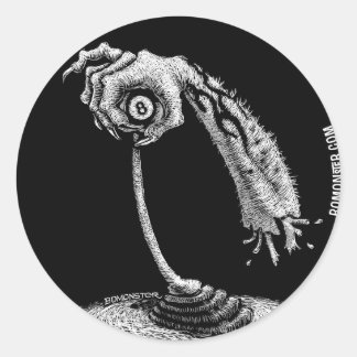 Handfull O'Gears-fästare Runt Klistermärke