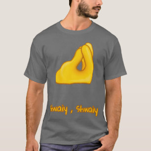 Handgest Arabisk italiensk finger greppade emoji T Shirt