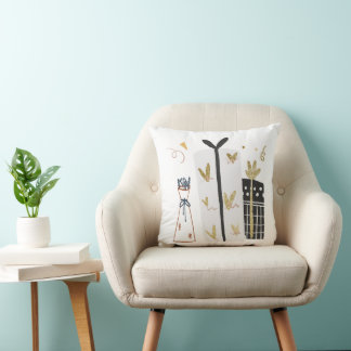 Handgjord artisankänningsgåva kudde