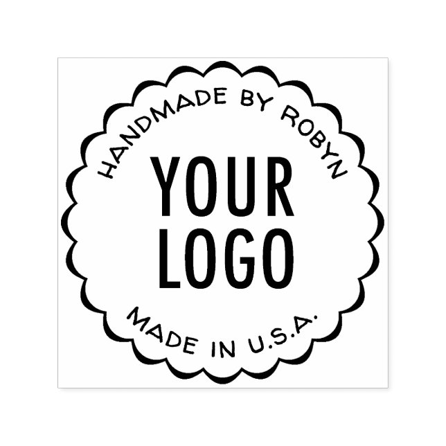 Handgjord av Självbläckande stämpel med logotyp sc (Design)