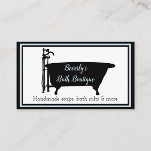 Handgjord Bath Boutique Visitkort