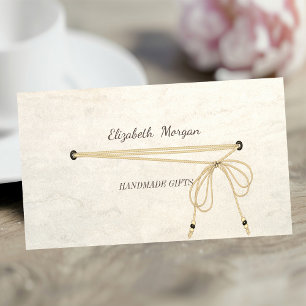 Handgjord, Elegant, Enkel, Stilig, Minimalistisk Visitkort
