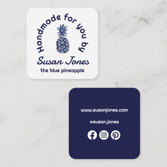 handgjord för dig tilläggskort (Fram/baksida)