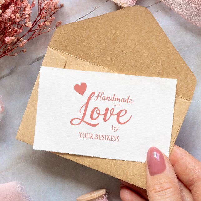 Handgjord med Kärlek-citat för berättare Stämpel (Skapare uppladdad)