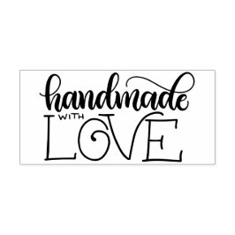 Handgjord med kärlek stämpel