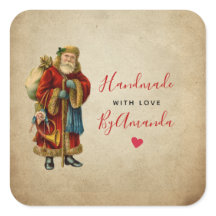 Handgjord med Kärlek Vintage Gamla världshjultomte