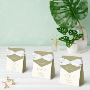 Handgjord pilates baby shower presentaskar