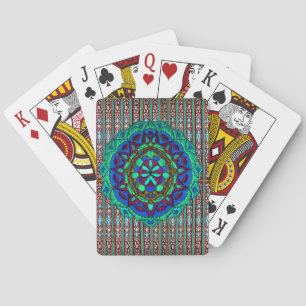 handgjord traditionell design casinokort