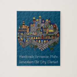 Handgjorda armeniska keramiska pläterar pussel