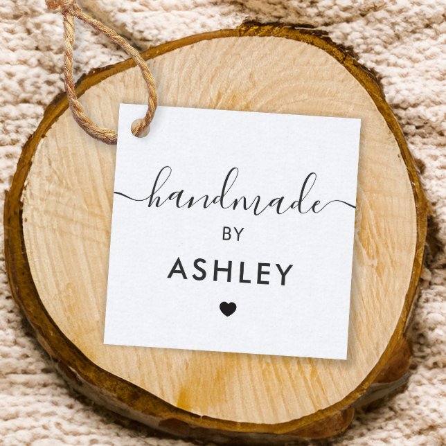 Handgjorda etiketter, anpassad presentetikett för  gåvor etiketter (Skapare uppladdad)