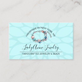 Handgjorda judiska och Bead Designer Visitkort