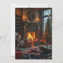 Handgjorda julafton-kort inbjudningar