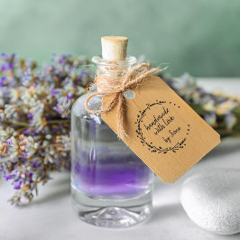 Handgjorda Lavender Hjärter andedräkt Självfärgande Stämpel