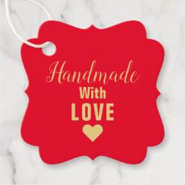 Handgjorda med Märkre av Kärlek-produkter Gåvor Etiketter